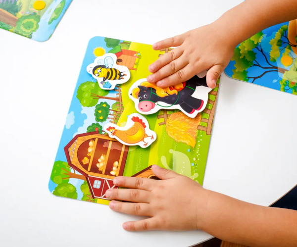 Гра з липучками Vladi Toys Хто де живе (VT1302-26) - Pampik - 4