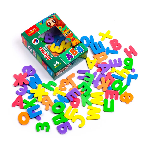 Магнитный набор Vladi Toys Азбука (VT5411-15) - Pampik - 2
