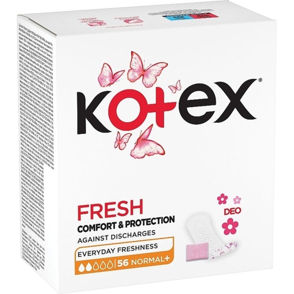 Прокладки щоденні Kotex Deo Normal Plus, 56 шт. - Pampik - 2