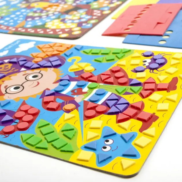 Набір для творчості Vladi Toys М'яка мозаїка Пірат (VT4511-04) - Pampik - 2