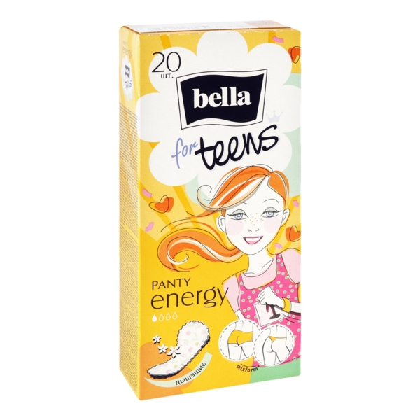 Прокладки щоденні Bella for Teens Energy, 20 шт. - Pampik - 5