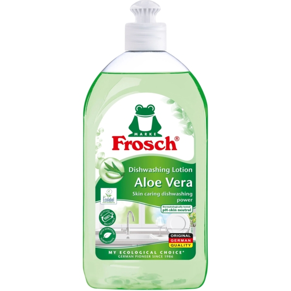 Засіб для миття посуду Frosch Алое Вера, 500 мл - Pampik