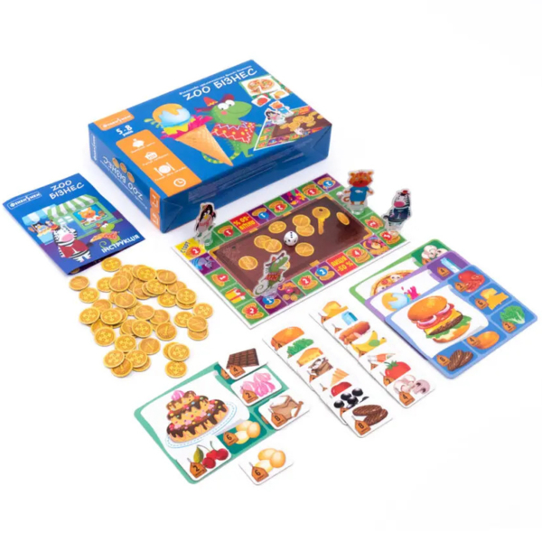 Настольная игра Vladi Toys Зообизнес, укр. язык ( VT2312-05) - Pampik - 2