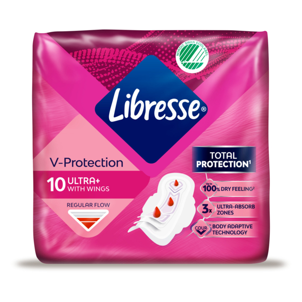 Прокладки гігієнічні Libresse Ultra Normal Soft, 10 шт. - Pampik - 2