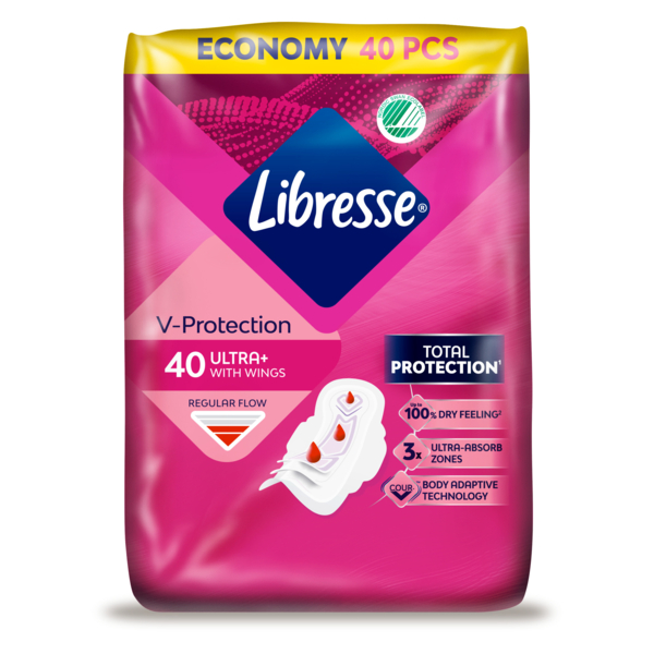 Прокладки гігієнічні Libresse Ultra Normal Soft, 40 шт. - Pampik - 2