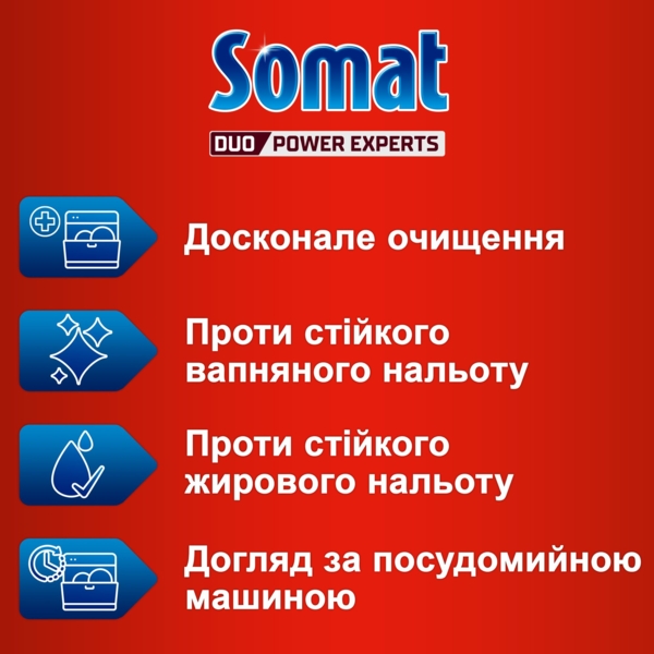 Засіб для догляду за посудомийною машиною Somat Machine Cleaner Intensiv, 250 мл - Pampik - 3