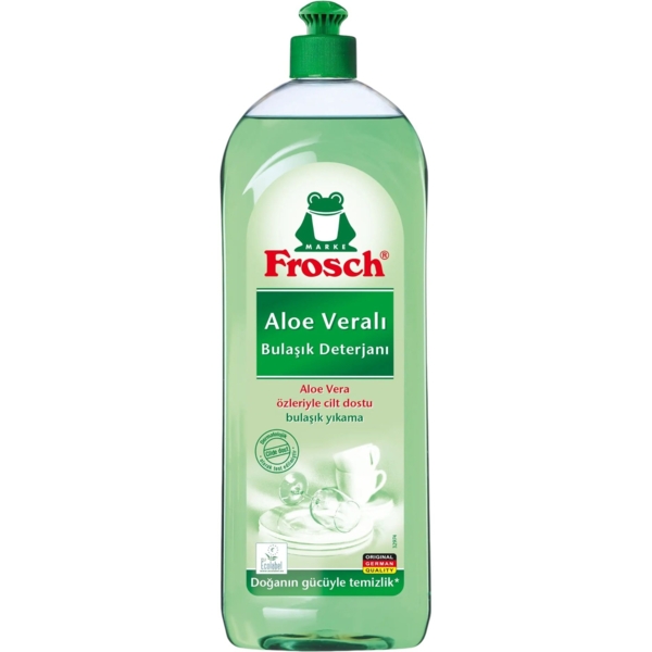 Бальзам-концентрат для мытья посуды Frosch Алоэ Вера, 750 ml - Pampik