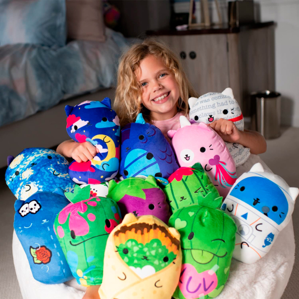 Мягкая игрушка Cats vs Pickles Jumbo Огурец Лав, 20 см (CVP2000-16MC4) - Pampik - 3