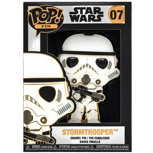 Фігурка-пін Funko Pop Зіркові війни Штурмовик зі зброєю (STPP0007) - Pampik - 3