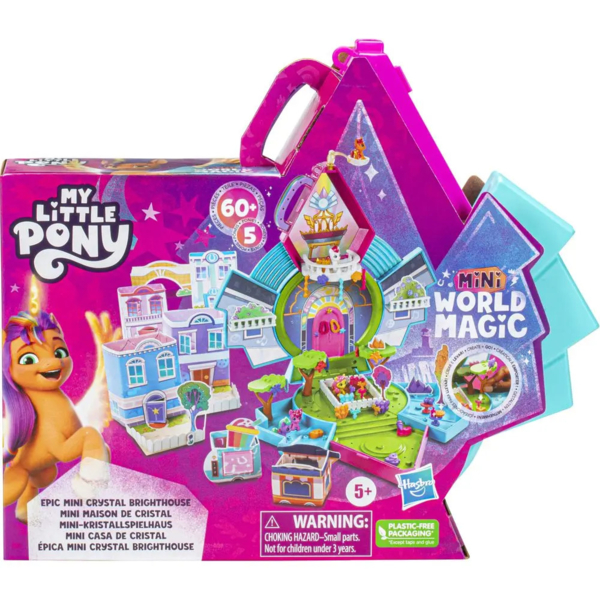 Ігровий набір My Little Pony Mini World Magic Epic Mini Crystal Brighthouse Playset (F3875) - Pampik
