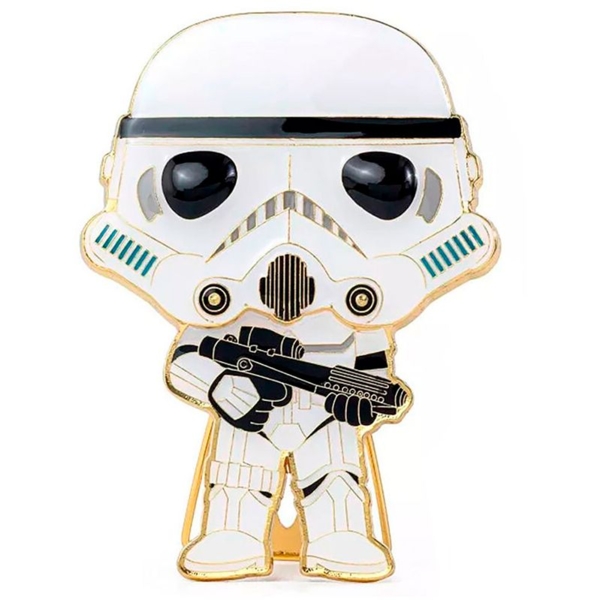 Фігурка-пін Funko Pop Зіркові війни Штурмовик зі зброєю (STPP0007) - Pampik