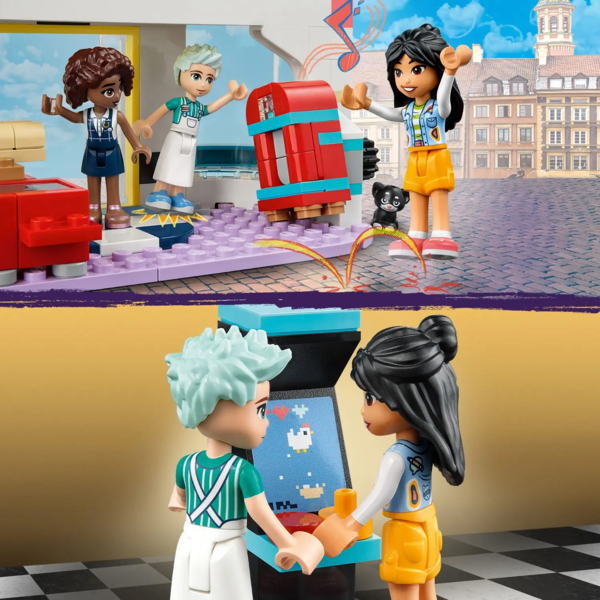 Конструктор LEGO Friends Хартлейк Сіті: ресторанчик у центрі міста, 346 деталей (41728) - Pampik - 8