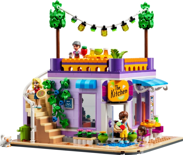 Конструктор LEGO Friends Хартлейк-Сіті. Громадська кухня, 695 деталей (41747) - Pampik - 2
