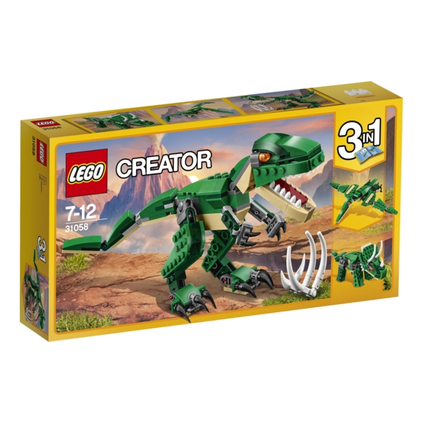 Конструктор LEGO Creator 3 v 1 Могучі динозаври, 174 деталей (31058) - Pampik