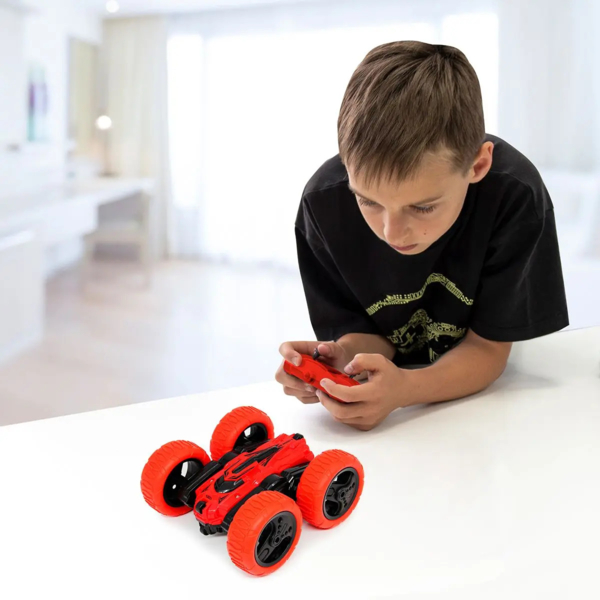 Автомобіль KS Drive на р/у трюковий 2.4Ghz, чорний з червоним (STURBWB) - Pampik - 9