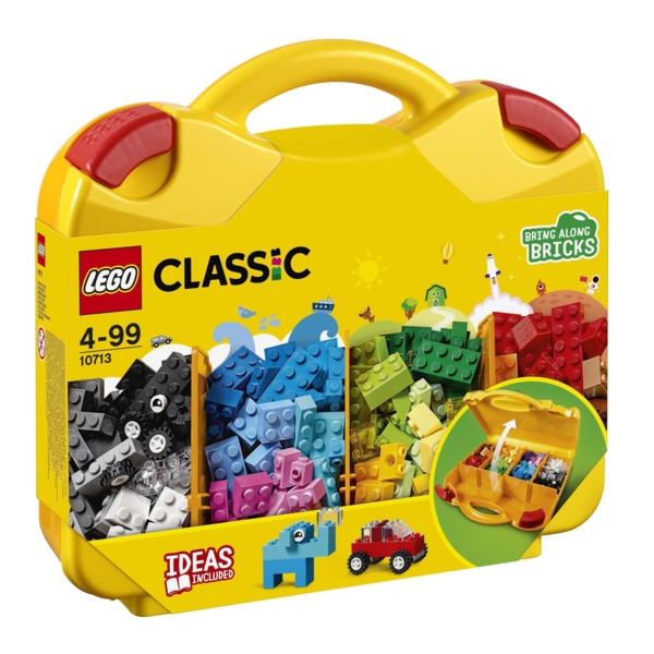 Конструктор LEGO Classic Чемоданчик для творчества и конструирования, 213 деталей (10713) - Pampik