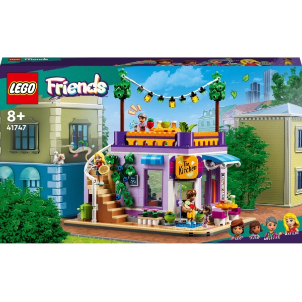 Конструктор LEGO Friends Хартлейк-Сіті. Громадська кухня, 695 деталей (41747) - Pampik