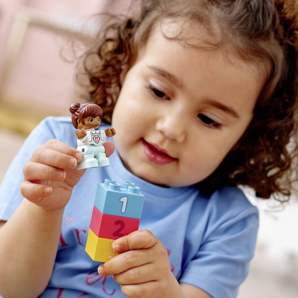 Конструктор LEGO DUPLO Велика коробка з кубиками, 85 деталей (10914) - Pampik - 8