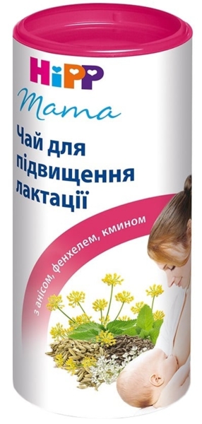 Чай для підвищення лактації HiPP, 200 г - Pampik