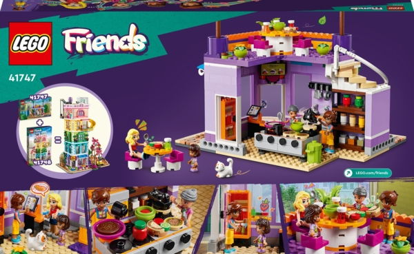 Конструктор LEGO Friends Хартлейк-Сіті. Громадська кухня, 695 деталей (41747) - Pampik - 9