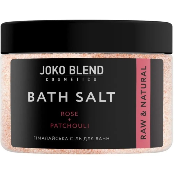 Гималайская соль для ванн Joko Blend Роза-Пачули, 400 г - Pampik