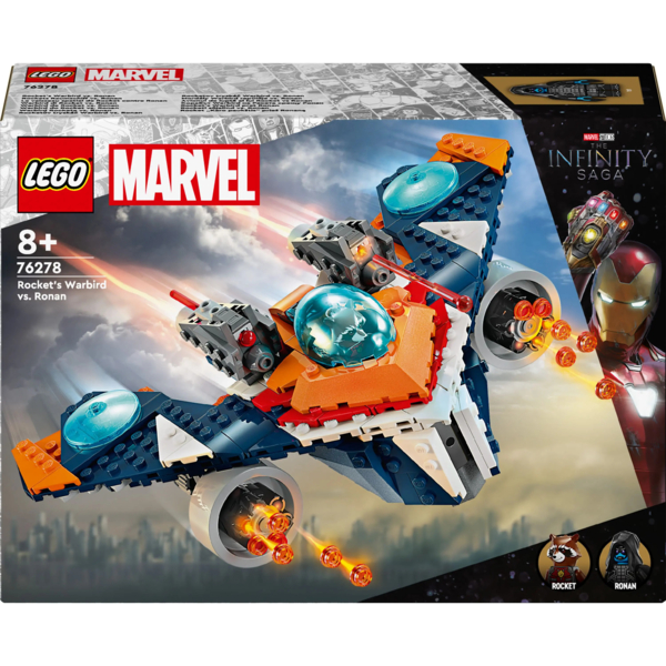Конструктор LEGO Super Heroes Marvel "Warbird" Ракети проти Ронана, 290 деталей (76278) - Pampik