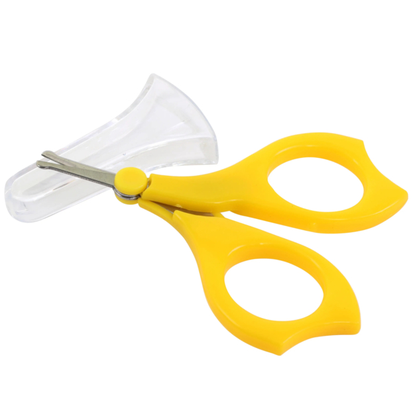 Ножиці з короткими лезами Baby Team, жовтий (7101) - Pampik - 3