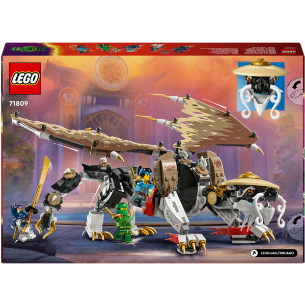 Конструктор LEGO NINJAGO Егалт Король Драконів, 532 деталі (71809) - Pampik - 2