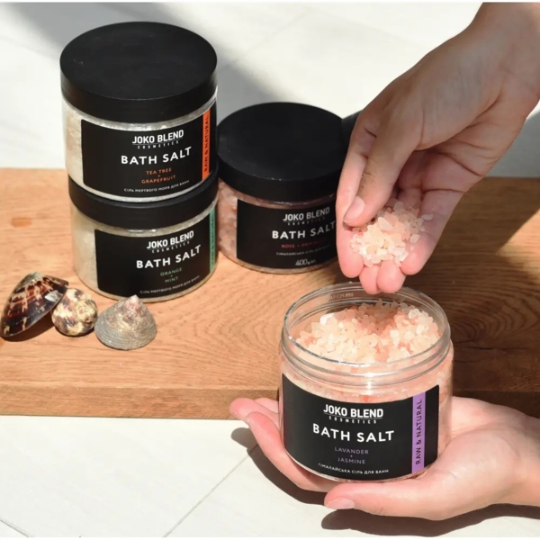 Сіль Мертвого моря для ванн Joko Blend Апельсин-М'ята, 300 г - Pampik - 4