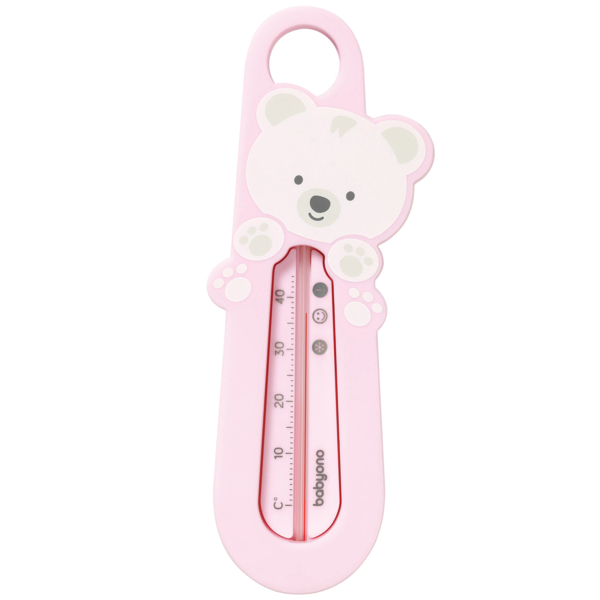 Термометр для ванної BabyOno Панда, рожевий (777/03) - Pampik