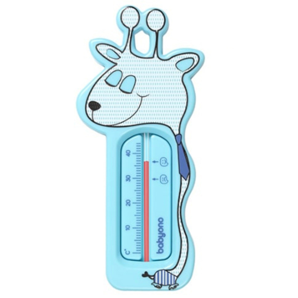 Термометр для ванної BabyOno Жираф, блакитний (775/01) - Pampik