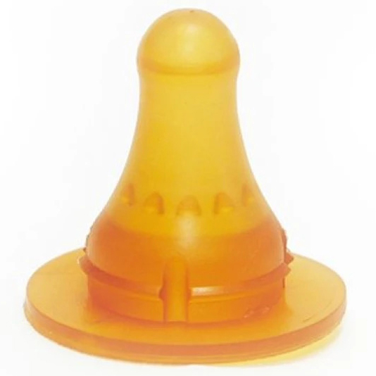 Соска латексна Baby Team класична, від 0 міс., повільний потік, 1 шт. (2300) - Pampik