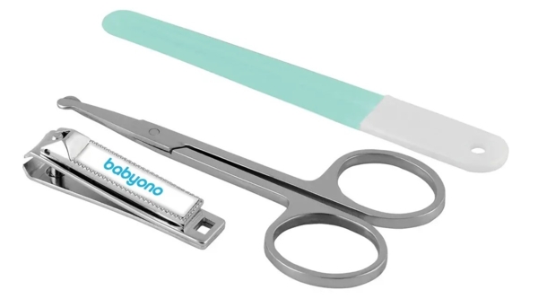 Маникюрный набор BabyOno, зеленый - Pampik