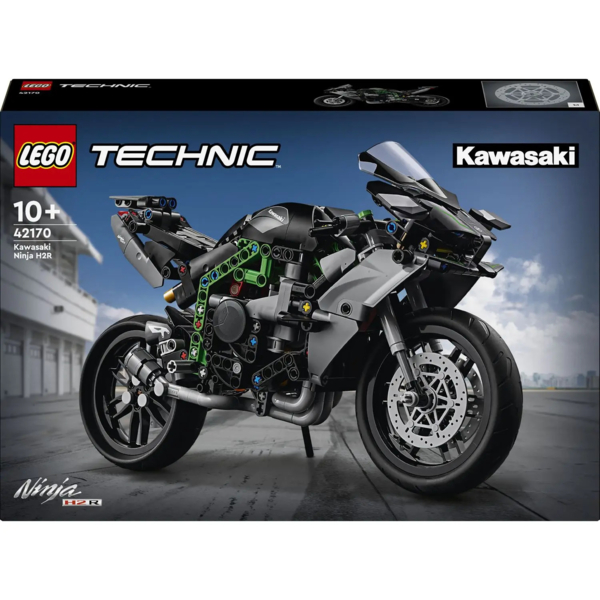 Конструктор LEGO Technic Мотоцикл Kawasaki Ninja H2R, 643 деталі (42170) - Pampik