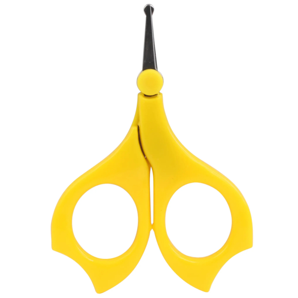Ножиці з короткими лезами Baby Team, жовтий (7101) - Pampik - 2