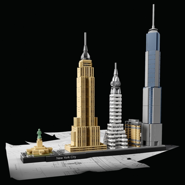 Конструктор LEGO Architecture Архітектура Нью-Йорка, 598 деталей (21028) - Pampik - 8