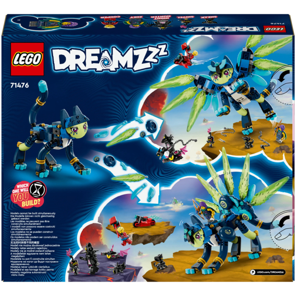 Конструктор LEGO DREAMZzz Зоуї та котосова Зіан, 437 деталей (71476) - Pampik - 2