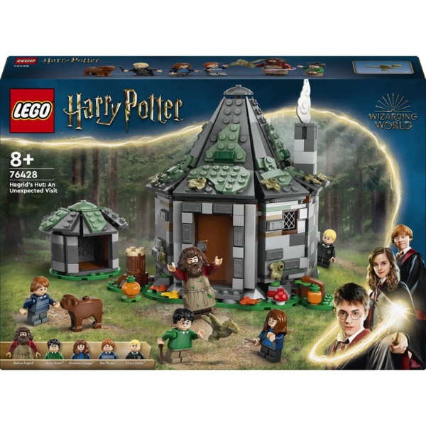 Конструктор LEGO Harry Potter Хатка Хагріда: Несподівані гості, 896 деталей (76428) - Pampik