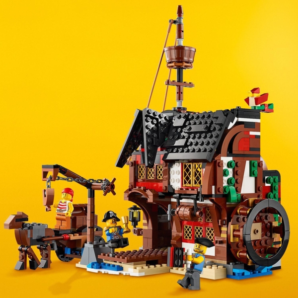 Конструктор LEGO Creator 3 v 1 Піратський корабель, 1264 деталей (31109) - Pampik - 11