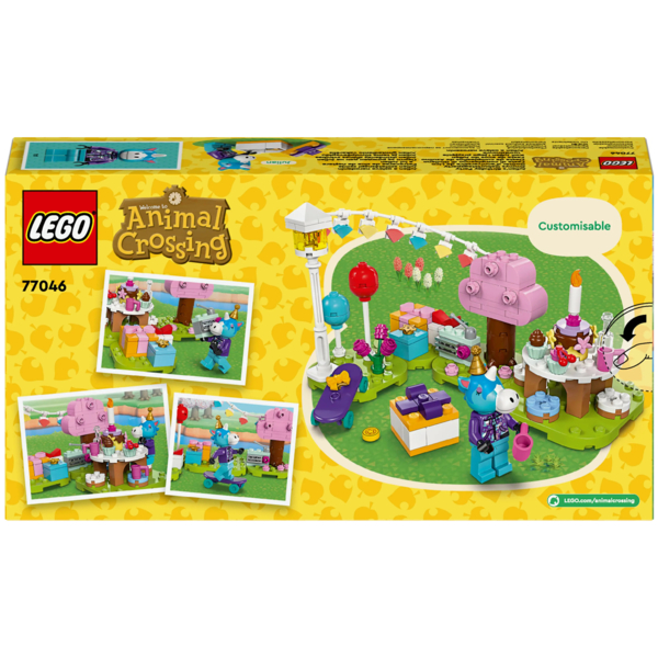 Конструктор LEGO Animal Crossing Вечірка з нагоди дня народження Julian, 170 деталей (77046) - Pampik - 2