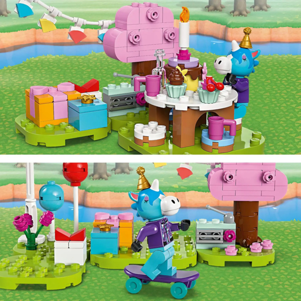 Конструктор LEGO Animal Crossing Вечірка з нагоди дня народження Julian, 170 деталей (77046) - Pampik - 5