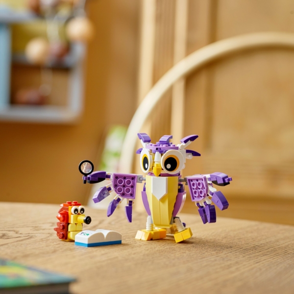 Конструктор LEGO Creator 3 v 1 Фантастичні лісові істоти, 175 деталей (31125) - Pampik - 3