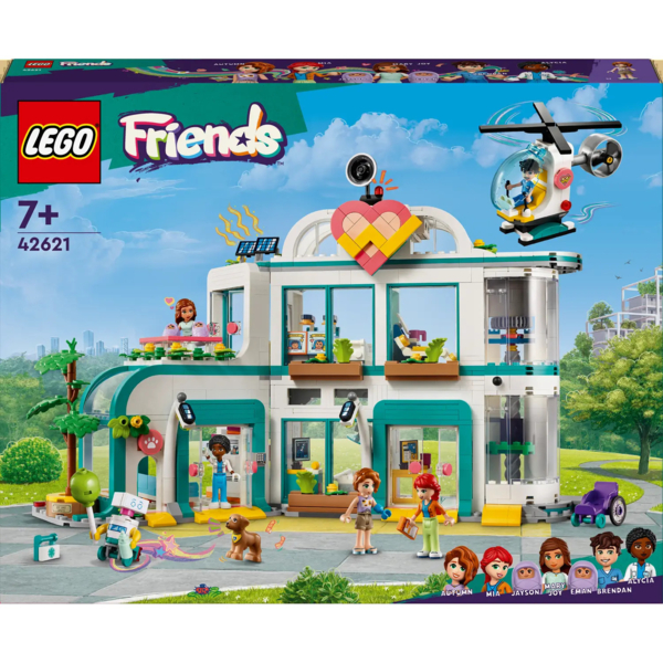 Конструктор LEGO Friends Больница в Хартлейк-Сити, 1045 деталей (42621) - Pampik