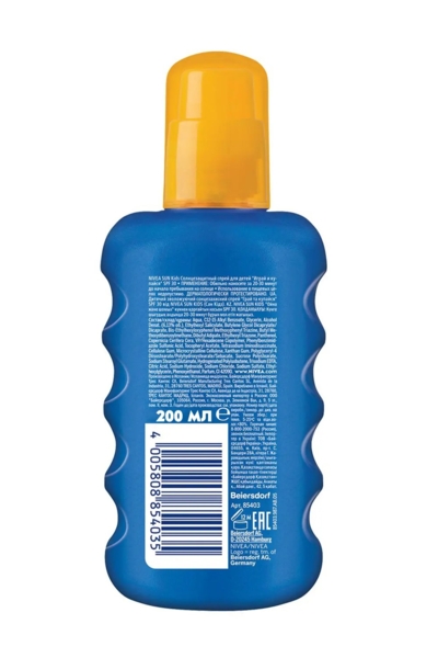 Детский солнцезащитный спрей Nivea Sun Играй и купайся, SPF 30, 200 мл - Pampik - 2