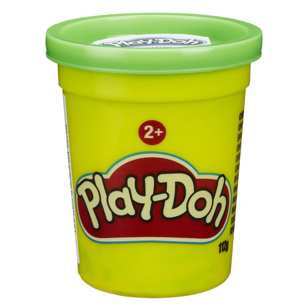 Баночка пластиліну Hasbro Play-Doh, зелений, 112 г (B6756) - Pampik - 2