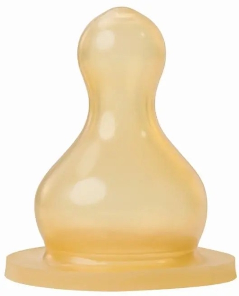 Латексна соска Baby-Nova, кругла, для каші, 0+ міс., 2 шт. (3961102) - Pampik