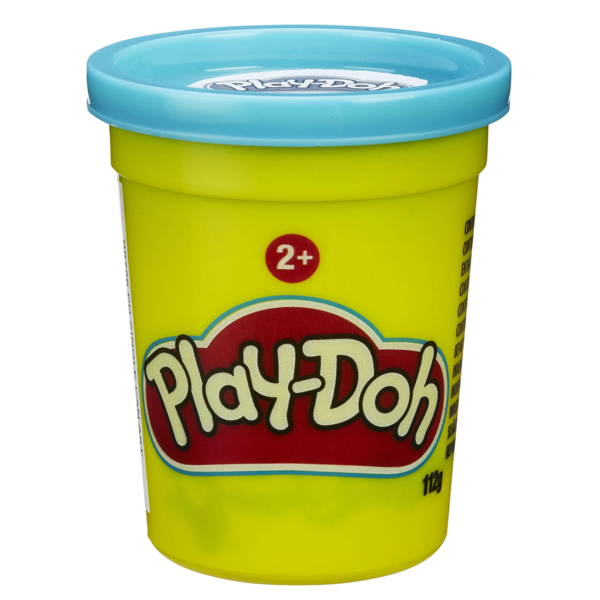 Баночка пластиліну Hasbro Play-Doh, блакитний, 112 г (B7416) - Pampik