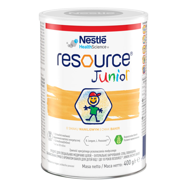 Суха молочна суміш Nestle Resource Junior, 400 г - Pampik