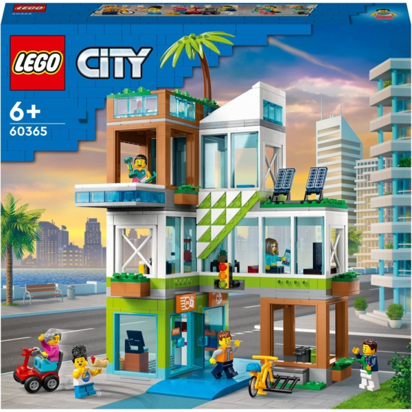 Конструктор LEGO City Багатоквартирний будинок, 688 деталей (60365) - Pampik