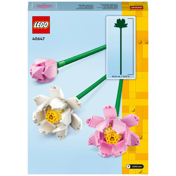 Конструктор LEGO Botanicals Цветы лотоса, 220 деталей (40647) - Pampik - 2